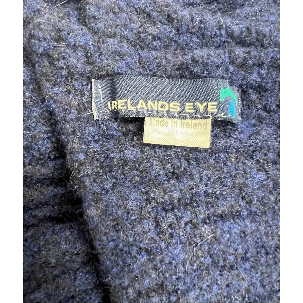 Vintage Irish Wool Scarf - Picture 2 of 3